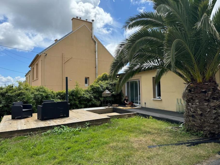 Maison Spacieuse Spa & Jardin Brest Exterior foto